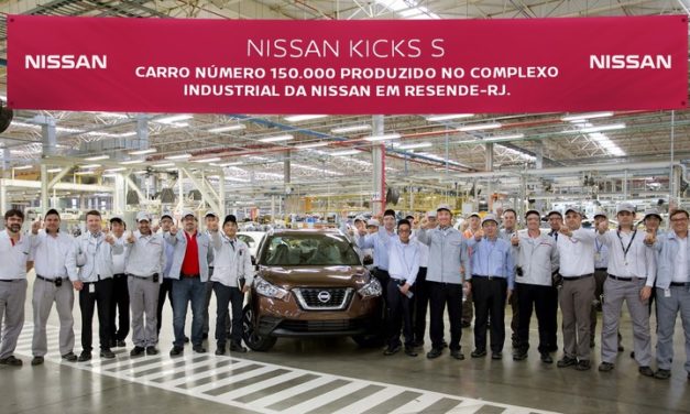 Nissan atinge produção de 150 mil veículos em Resende