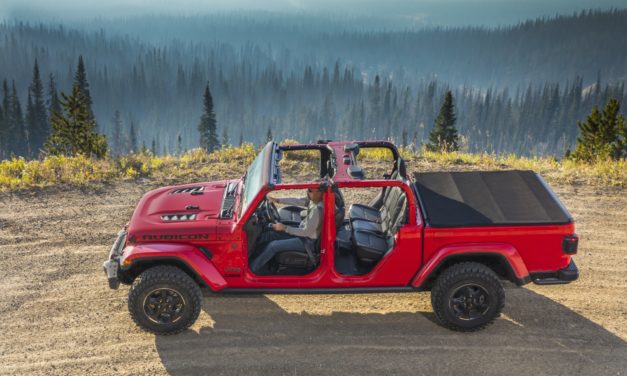 Gladiator, a picape conversível da Jeep em Los Angeles