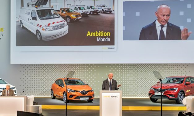 Receita global do Grupo Renault recua 6,4% no semestre