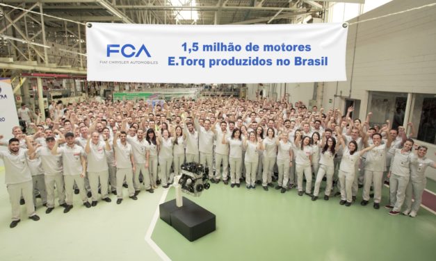 FCA atinge produção de 1,5 milhão de motores E.Torq