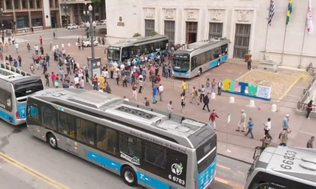 São Paulo ganha frota de ônibus elétrico