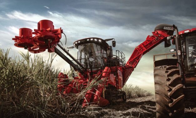 Nova colhedora de cana da Case IH promete mais rentabilidade