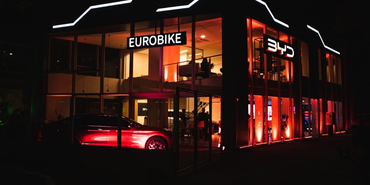 Eurobike é a primeira revenda BYD do Brasil