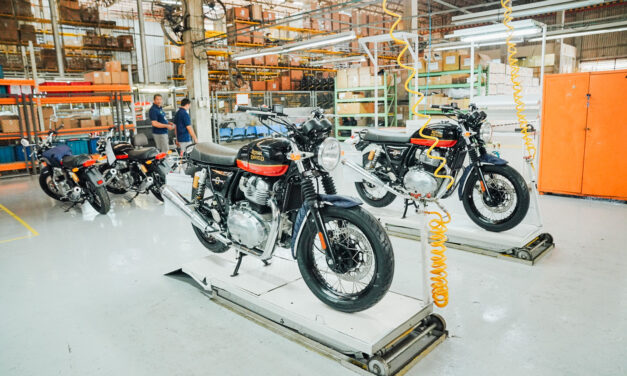 The motorcycle industry accelerates at the end of the year