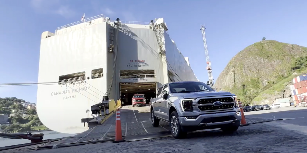 Primeiras unidades da Ford F-150 chegam ao Brasil