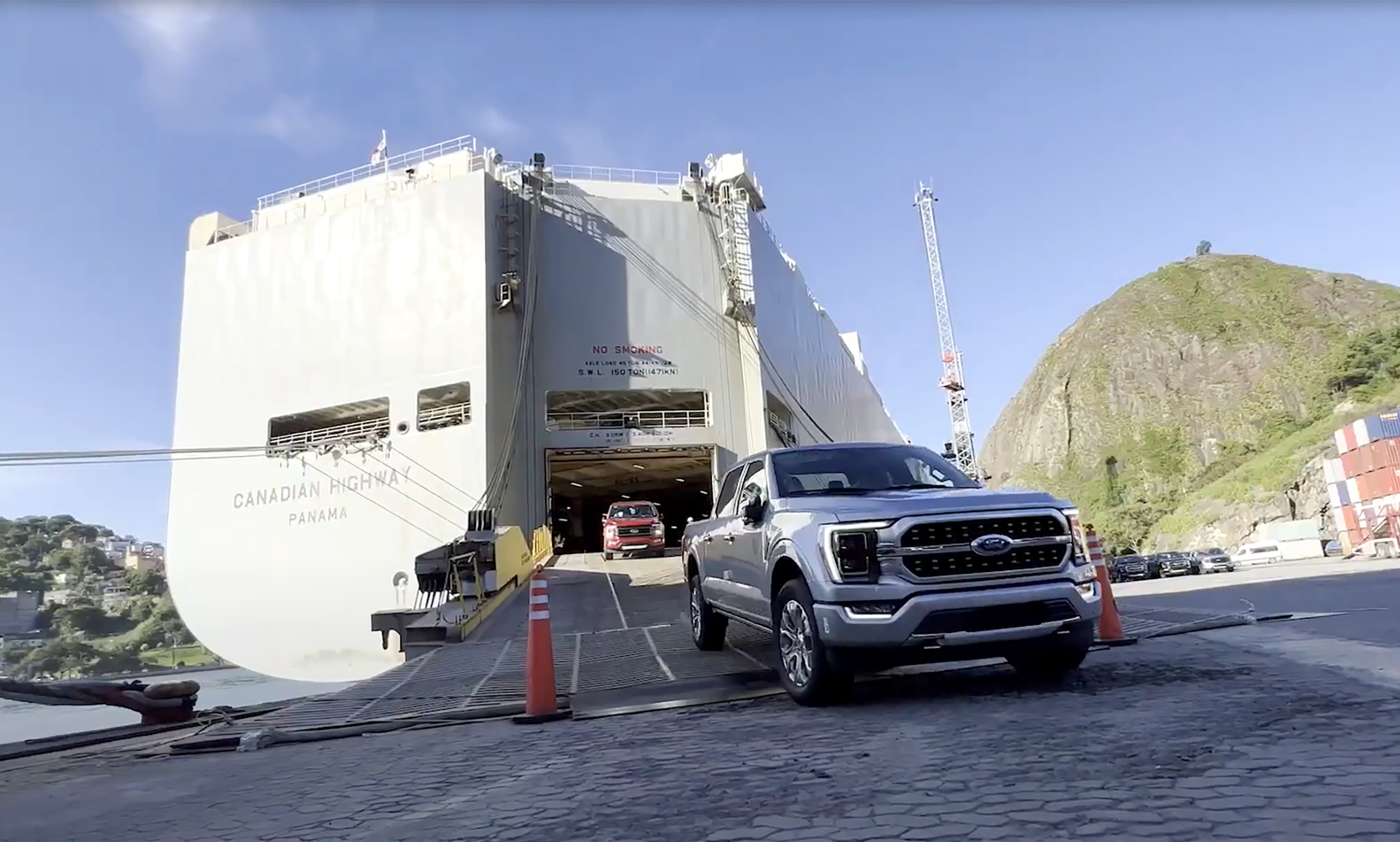 Primeiras unidades da Ford F-150 chegam ao Brasil