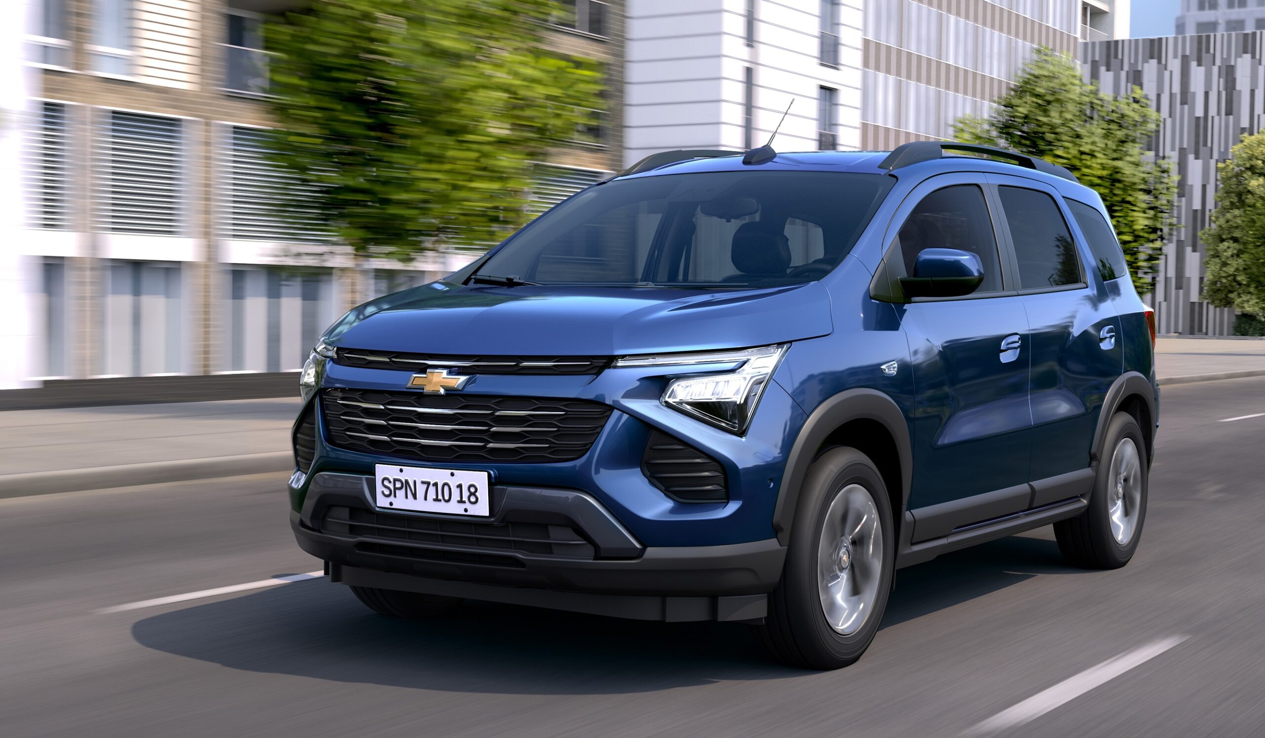 Nova Chevrolet Spin chega neste primeiro trimestre