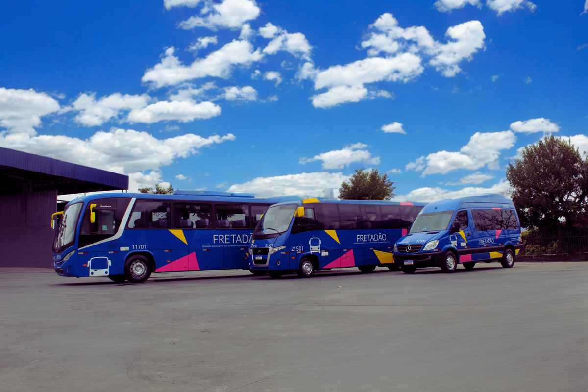 Fretadão cria divisão para aluguel de ônibus, micro-ônibus e vans