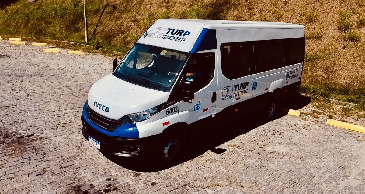 Iveco Daily Minibus começa a operar com a Turp em Petrópolis