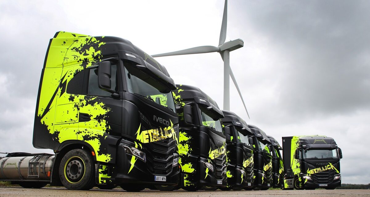 Iveco cai na estrada com o Metallica