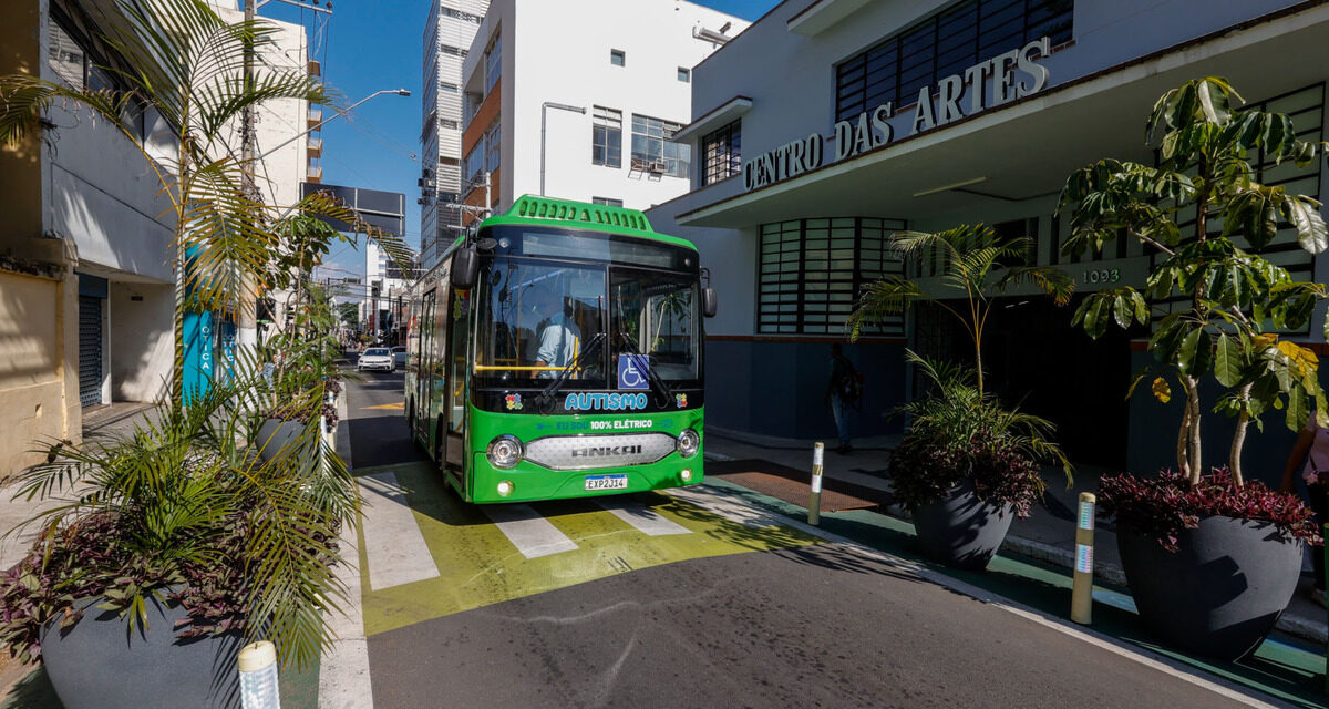 Micro-ônibus elétrico Ankai será testado em Jundiaí