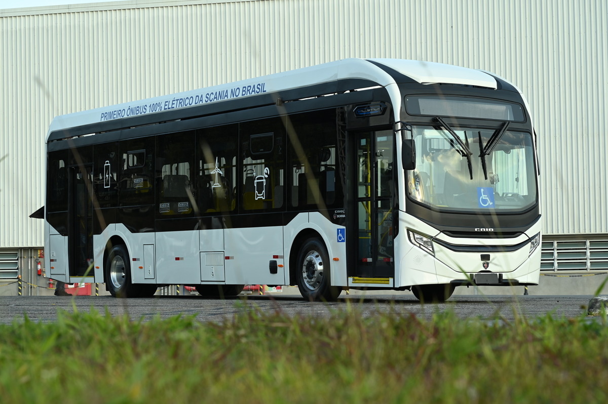 Scania aplica R$ 60 milhões para produção de ônibus elétrico