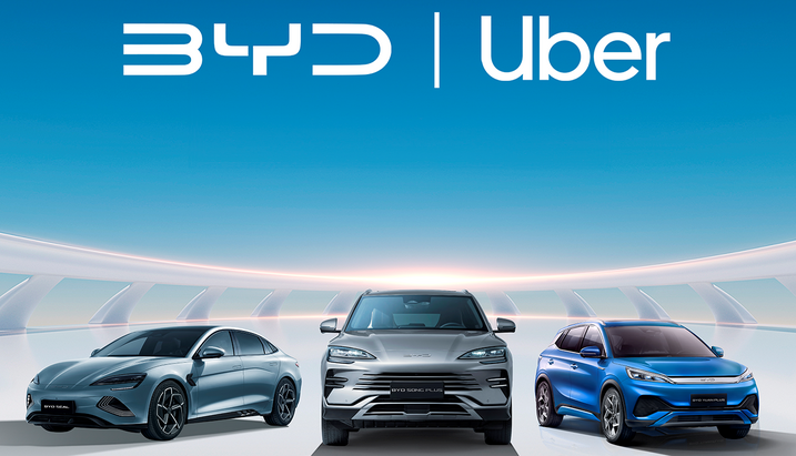 BYD e Uber: vantagens para a compra de 100 mil elétricos em todo o mundo.