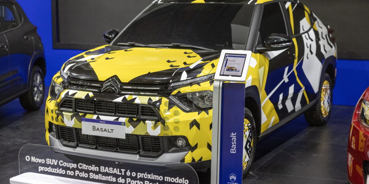 Camuflado, SUV Basalt é destaque da Citroën no Rio Innovation Week