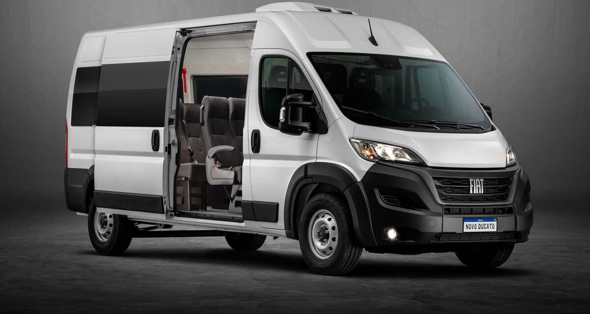 Fiat amplia a linha de passageiros do Ducato com versão Luxo