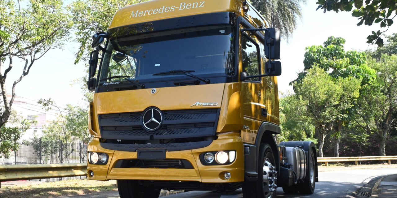 Linha do Mercedes-Benz Atego cresce com dois pesados