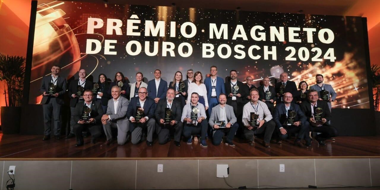 Bosch premia 18 fornecedores com o “Magneto de Ouro”