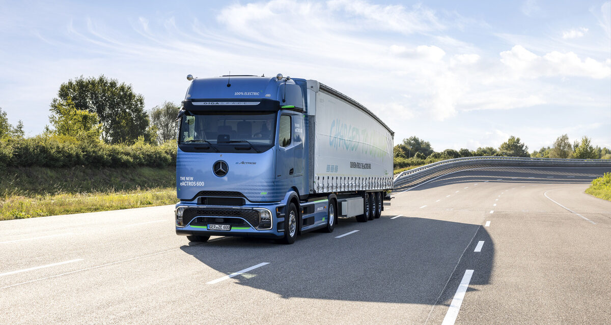 Mercedes-Benz eActros 600 começará a ser produzido em novembro