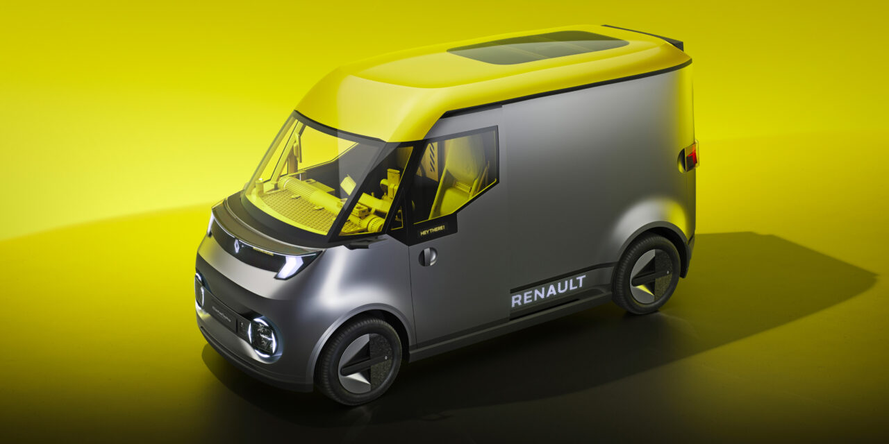 No IAA, Estafette Concept antecipa os furgões elétricos da Renault