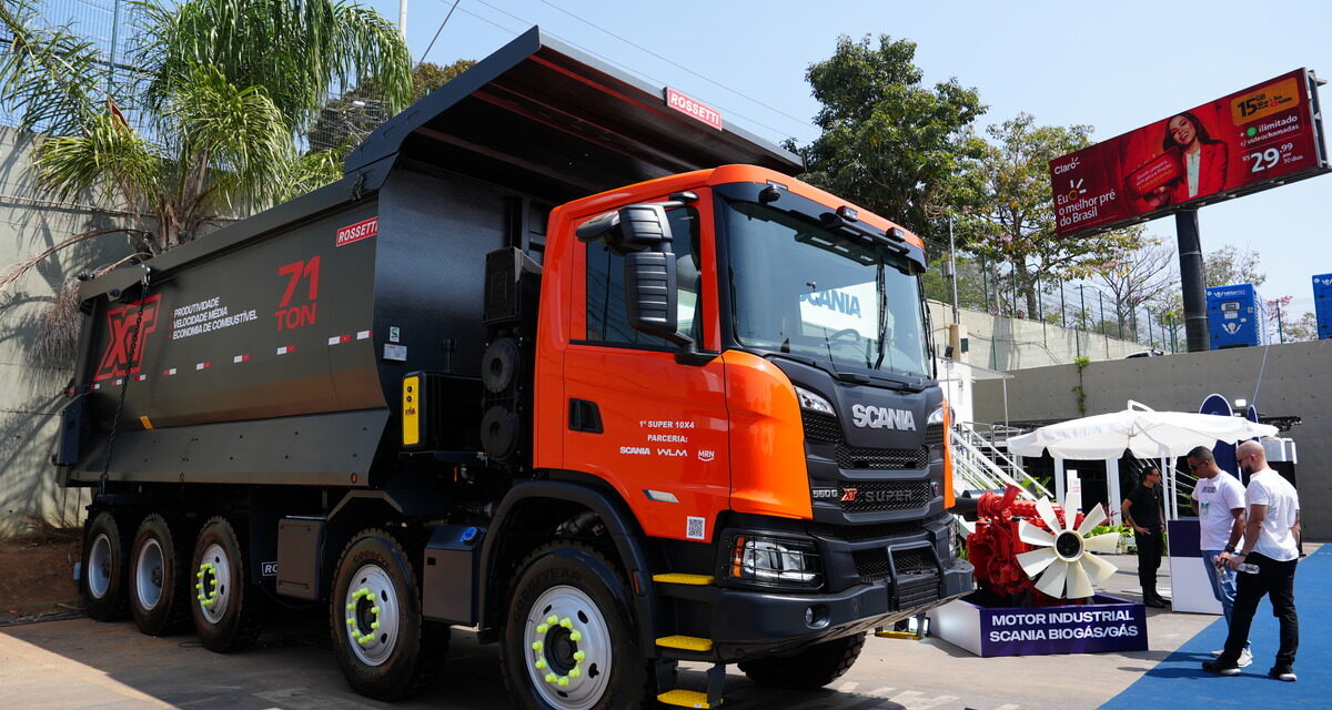 Scania reforça família XT Heavy Tipper Super com configuração 10×4