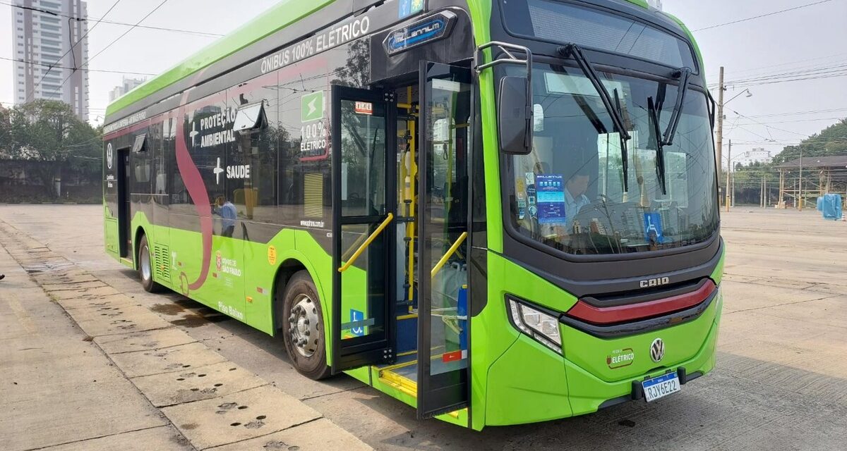 VWCO leva o e-Volksbus para testes em Curitiba