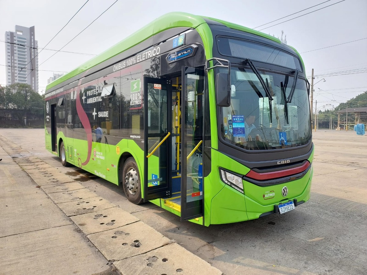 VWCO leva o e-Volksbus para testes em Curitiba