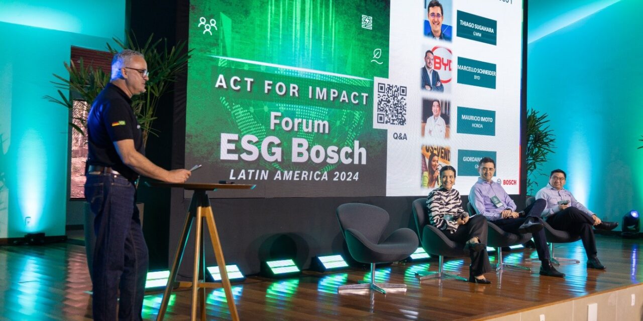 Bosch reúne a cadeia automotiva para debater ESG