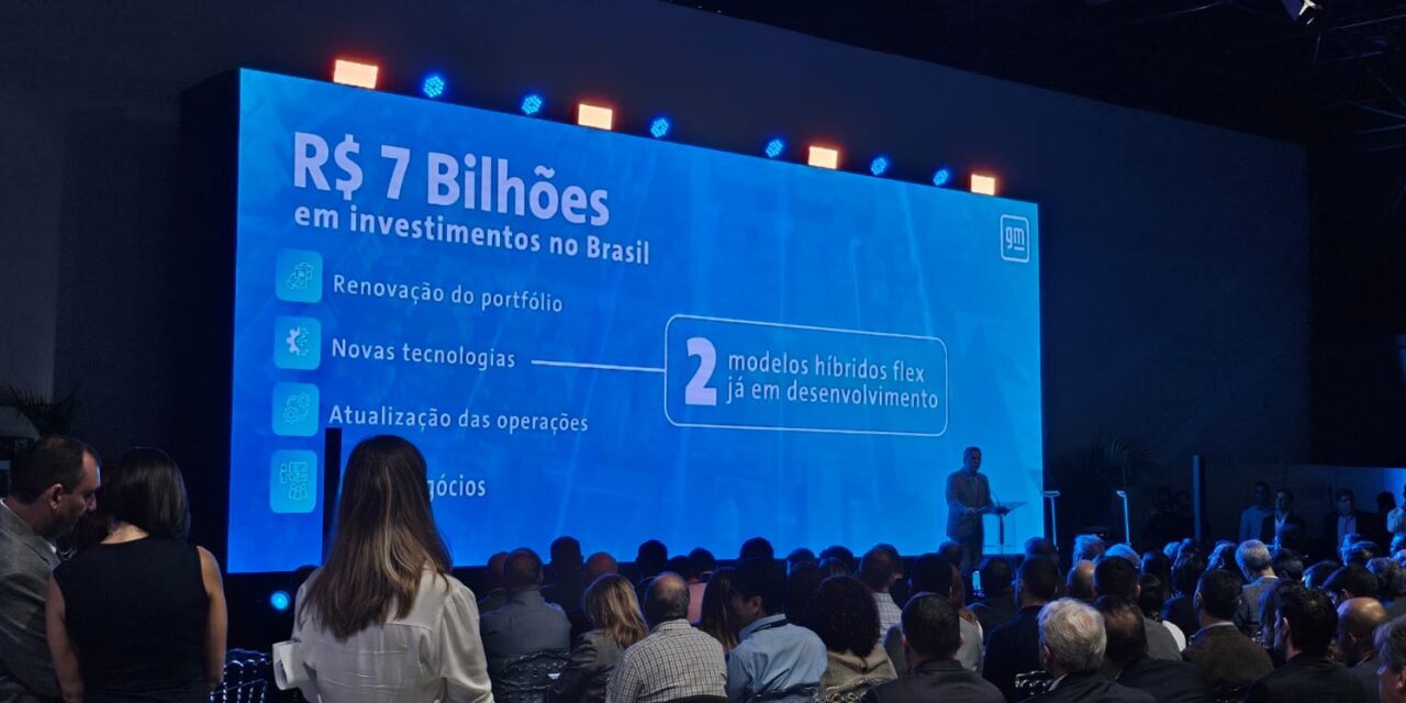 GM investirá R$ 5,5 bilhões em SP e anuncia a produção de dois modelos híbridos flex