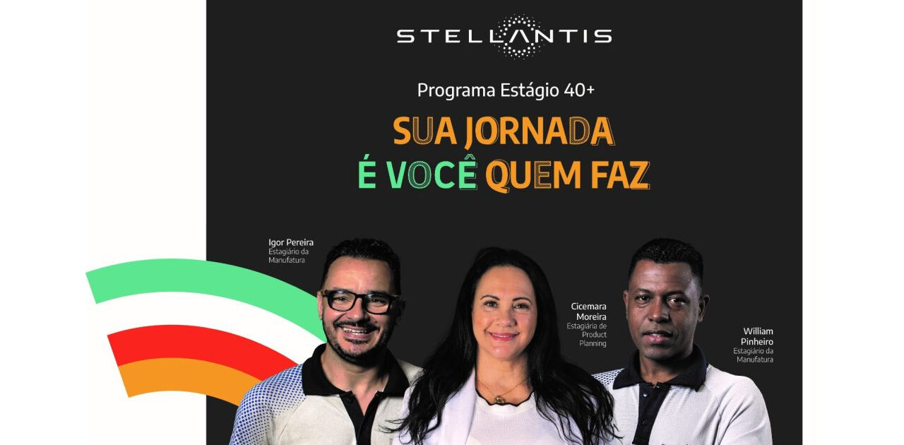 Na Stellantis, estágio para universitários com mais de 40 anos