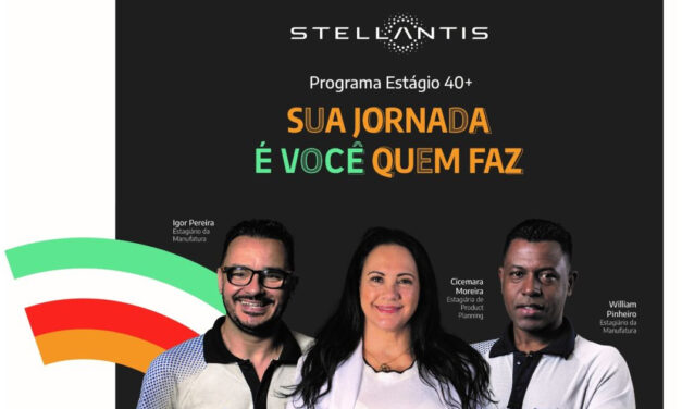 Na Stellantis, estágio para universitários com mais de 40 anos