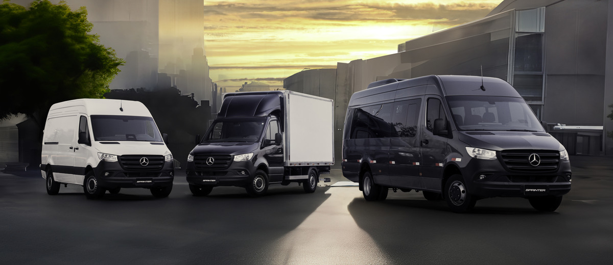 Mercedes-Benz Sprinter incorpora mais equipamentos de série