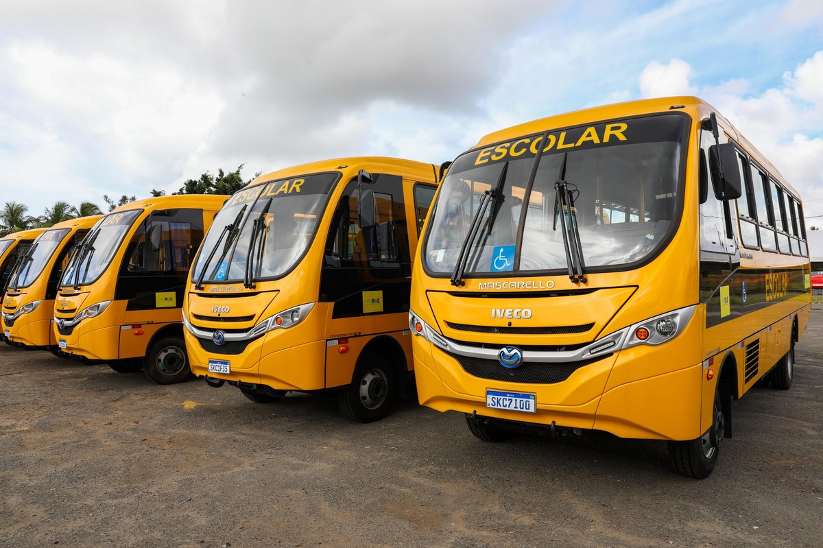 Iveco Bus fornecerá mais um lote de 82 ônibus escolares para a Bahia