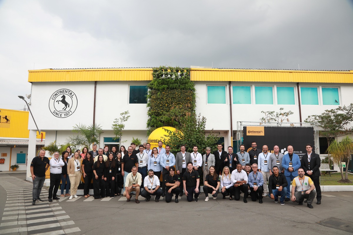 Continental reconhece seus melhores fornecedores do Brasil