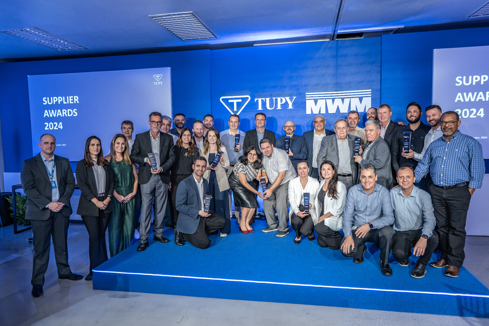 Tupy e MWM premiam seus dez melhores fornecedores