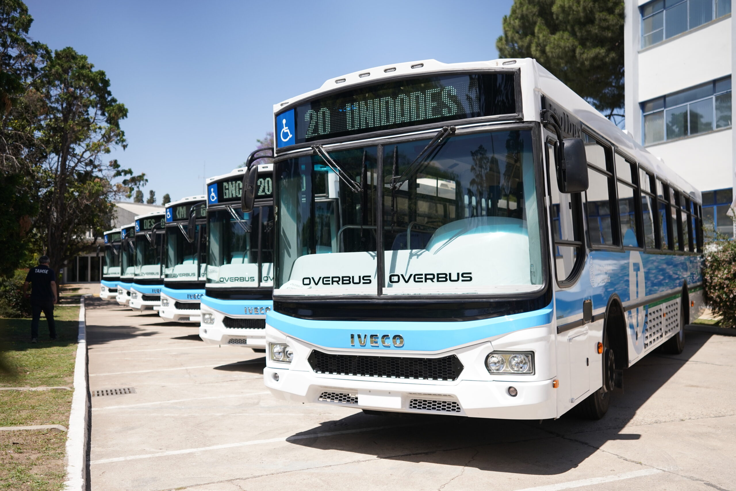 Em Córdoba, transporte público ganha ônibus a gás natural da Iveco