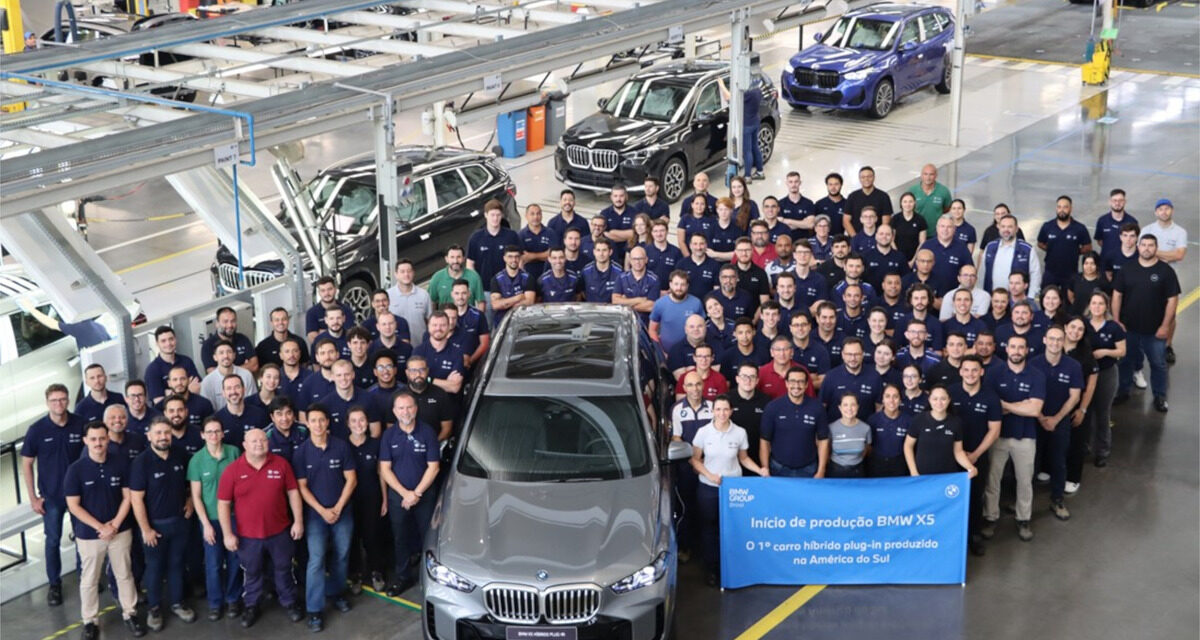 BMW inicia produção do X5 híbrido plug-in em SC