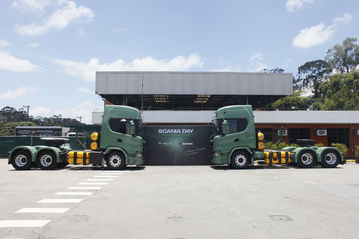 Necta Gás Natural e Scania juntas em plano de descarbonização