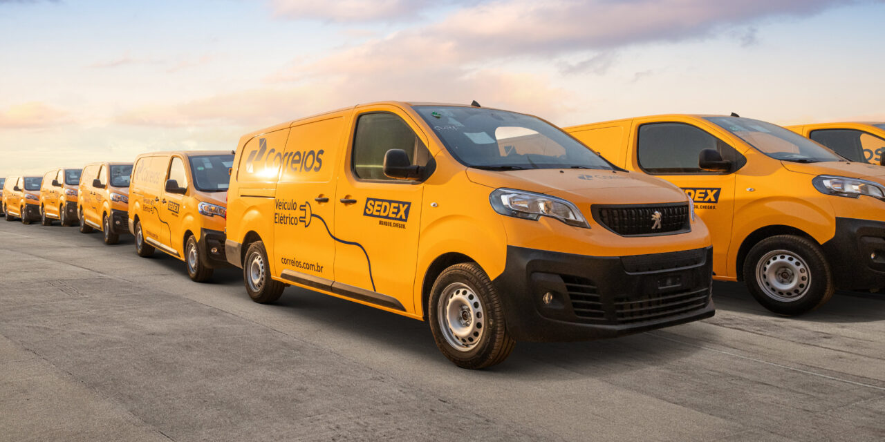 Correios eletrificam frota com Peugeot e-Expert