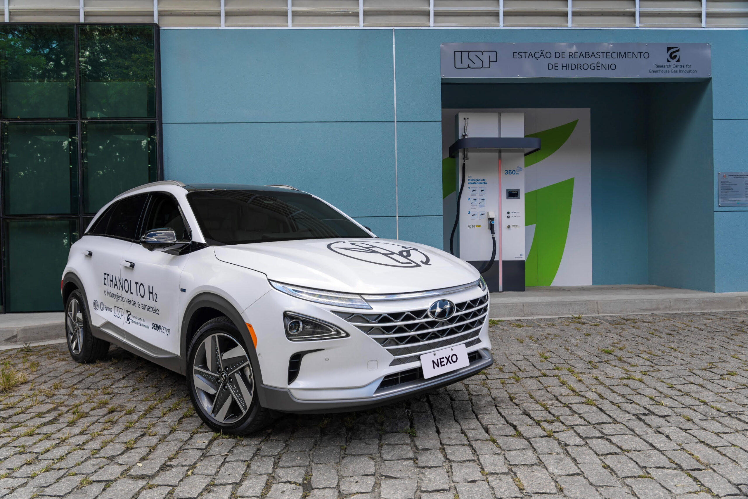 No Brasil, Hyundai testa hidrogênio renovável no Nexo