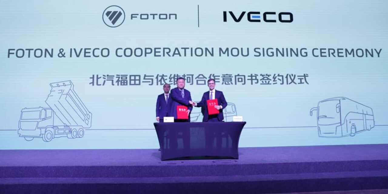 Iveco e Foton assinam acordo de cooperação para Brasil e Argentina