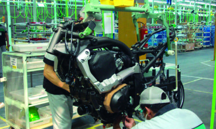 Produção de motos em Manaus supera 500 mil unidades no ano