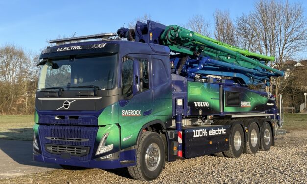 Volvo avança com eletrificação na construção